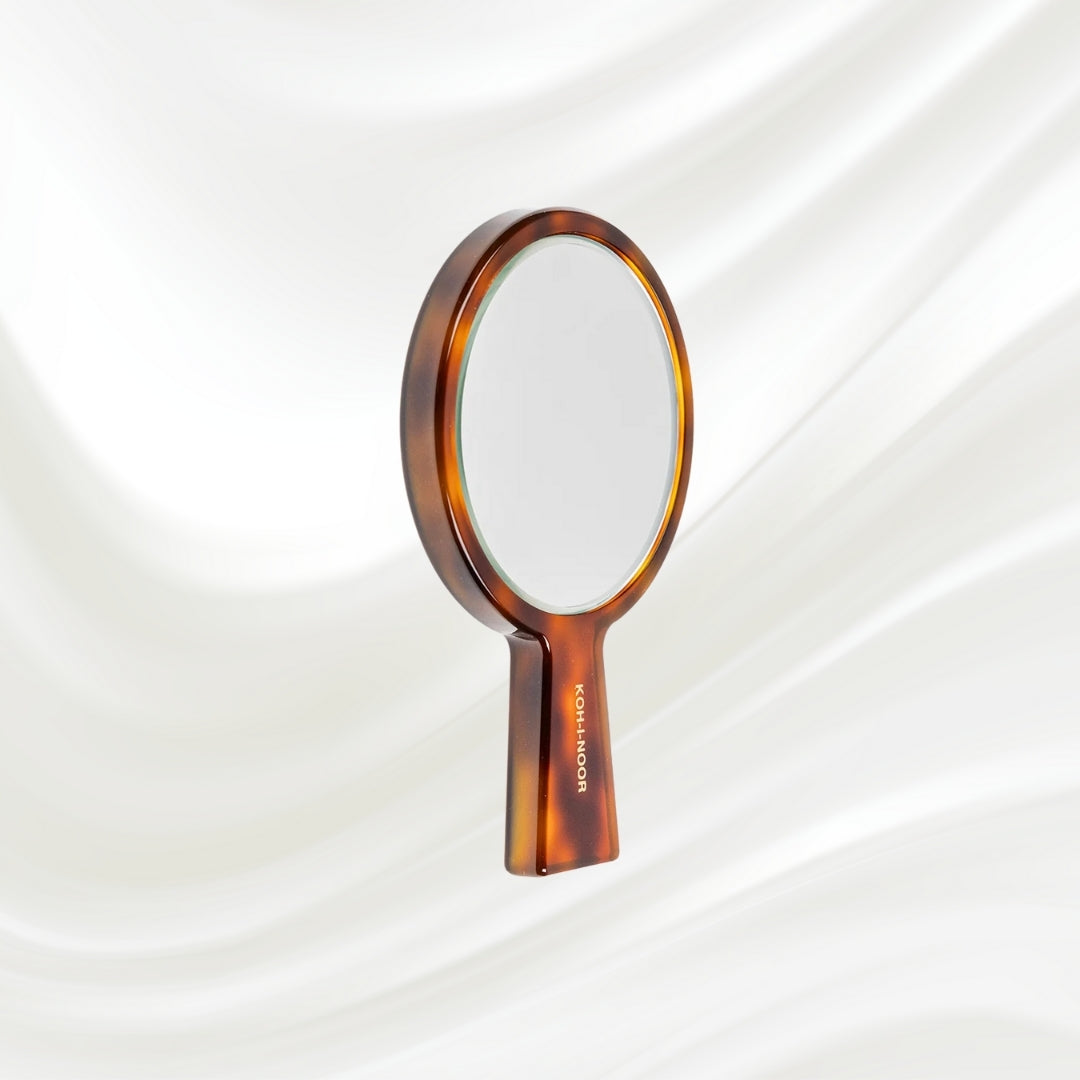 Acetate hand mirror