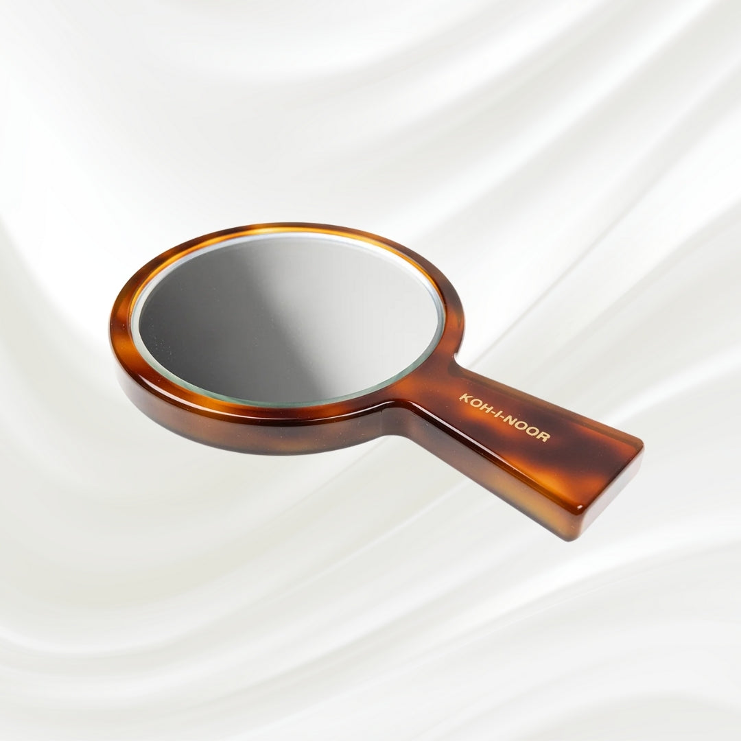 Acetate hand mirror