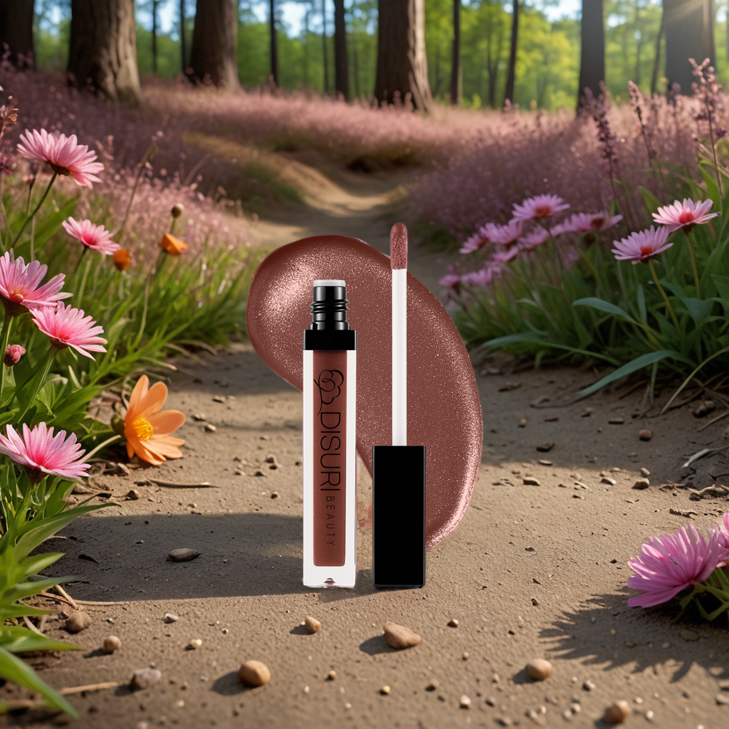 DISURI Beauty Shimmer Lip Gloss - Wild Desire