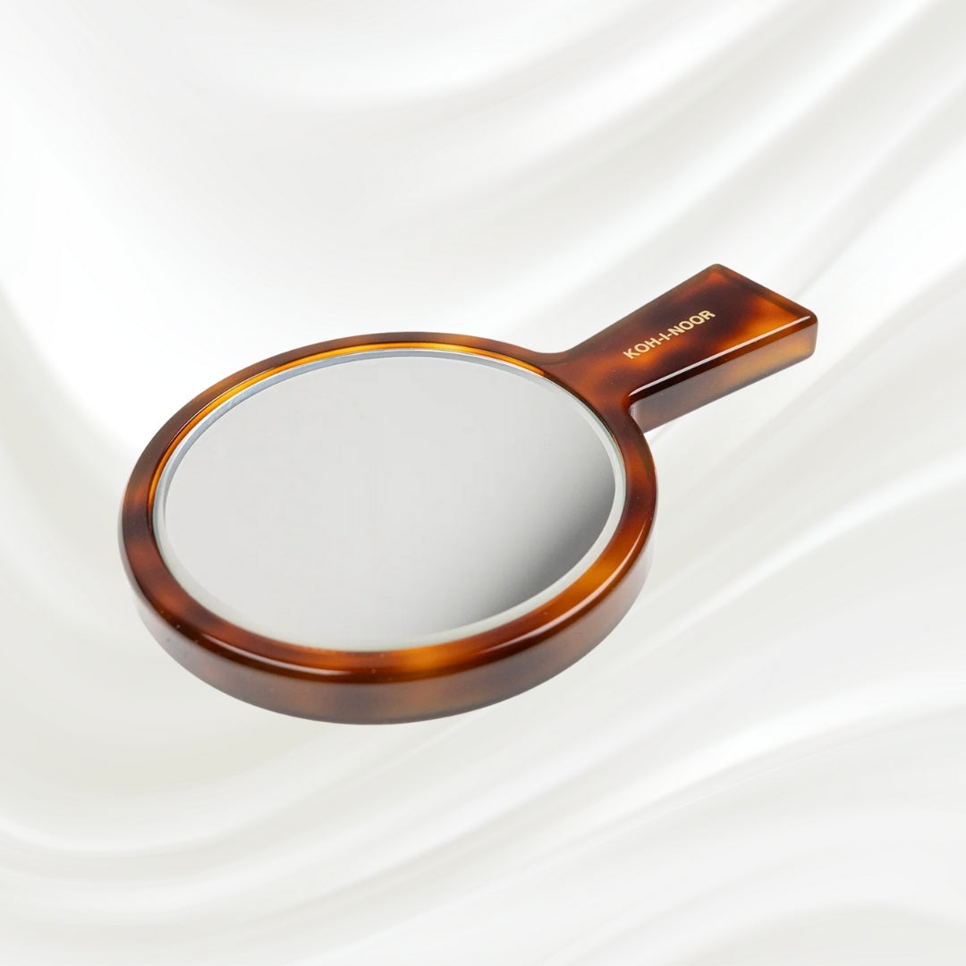 Acetate hand mirror