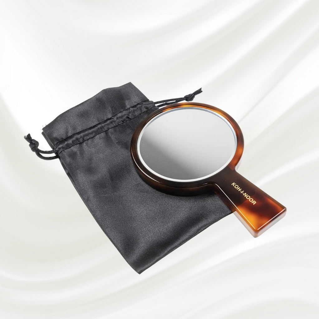Acetate hand mirror