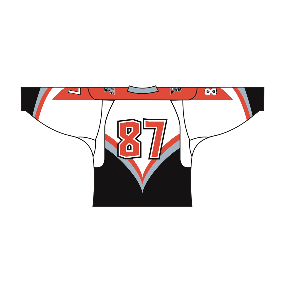 Sublimated VOLTIGEURS AAA Team Design Hockey Shirts