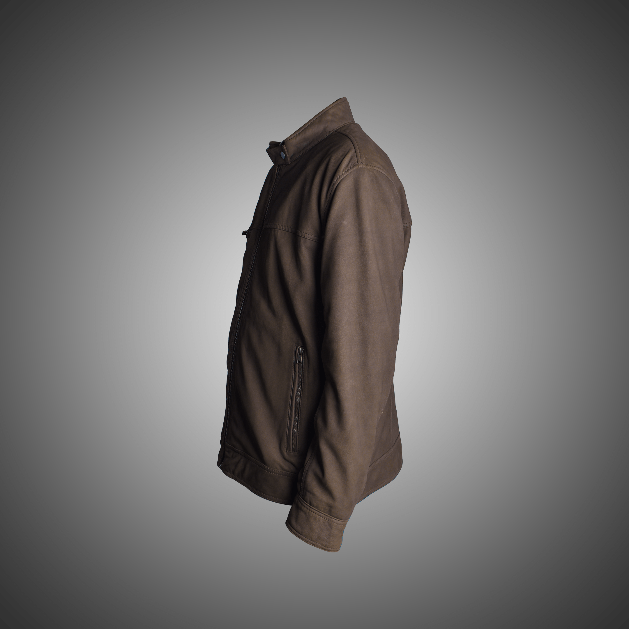 Brown Suede Jacket For Men