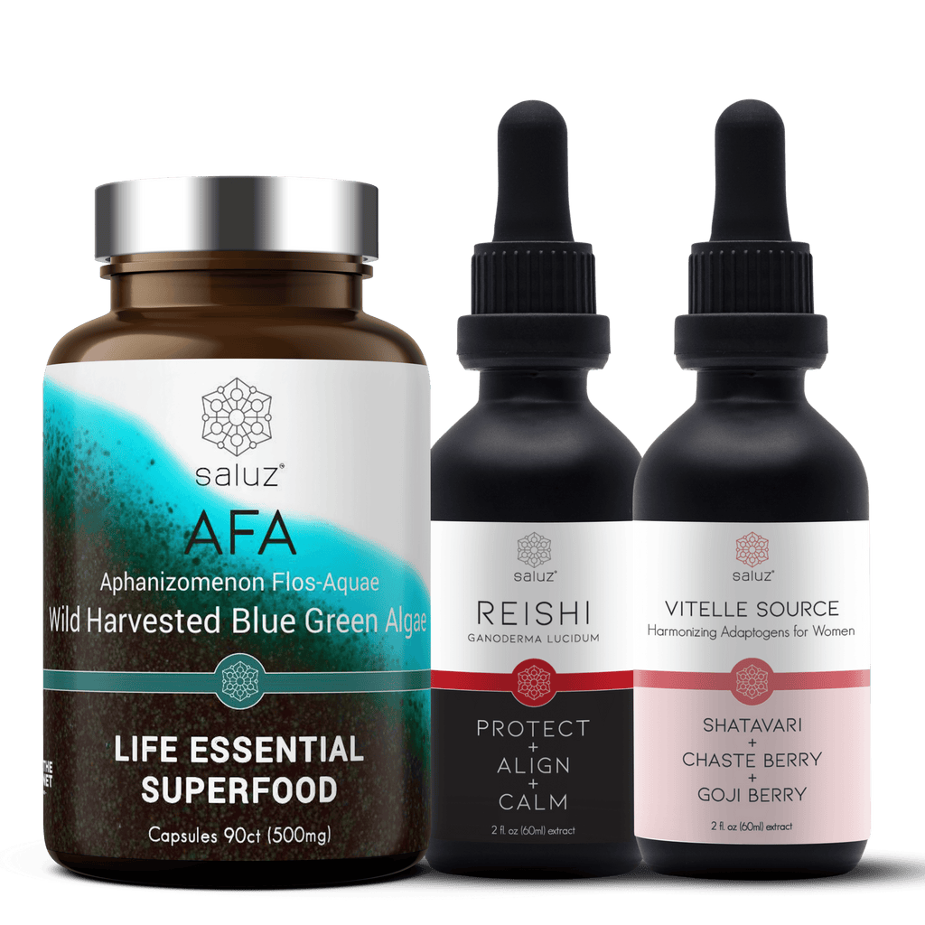 AFA + Reishi + Vitelle Energy Pairing