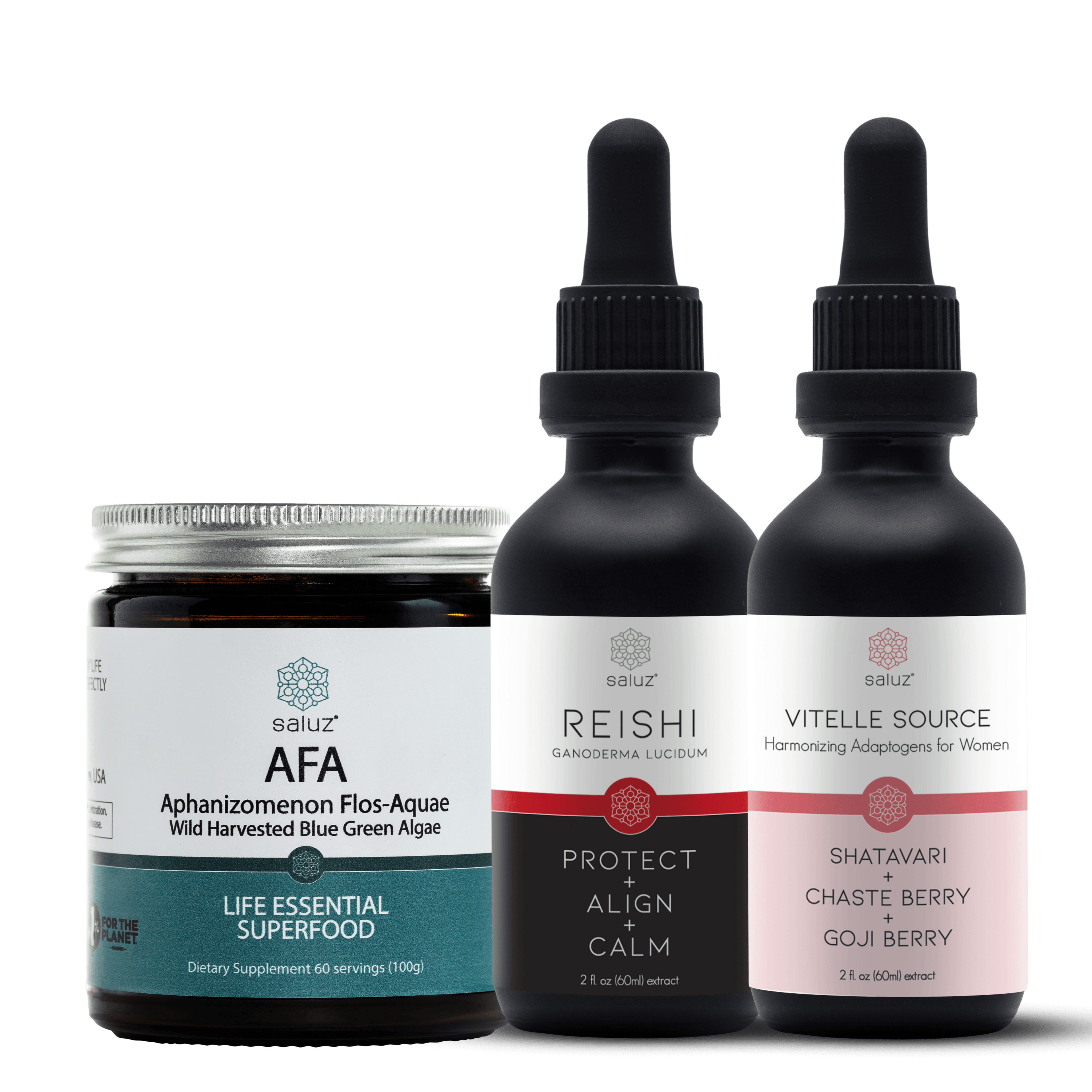 AFA + Reishi + Vitelle Energy Pairing