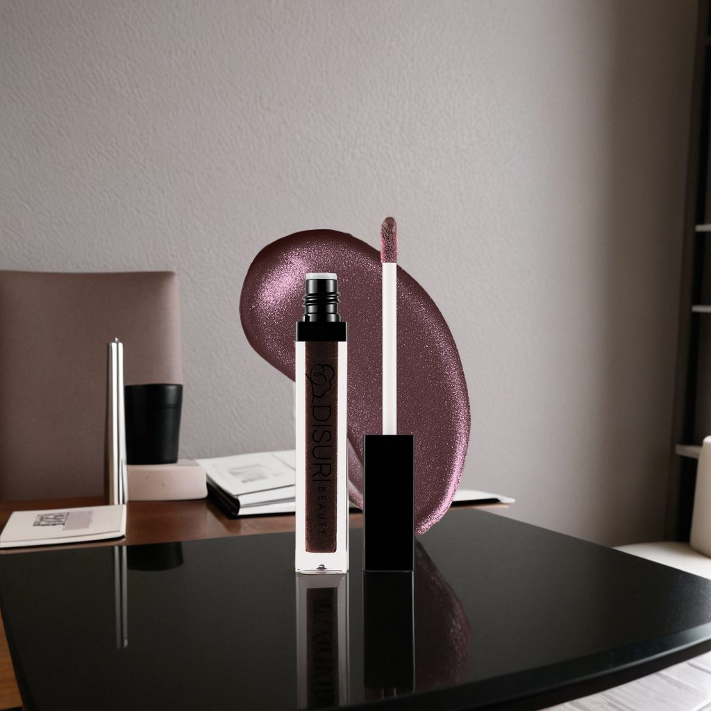 DISURI Beauty Shimmer Lip Gloss - Boss Babe