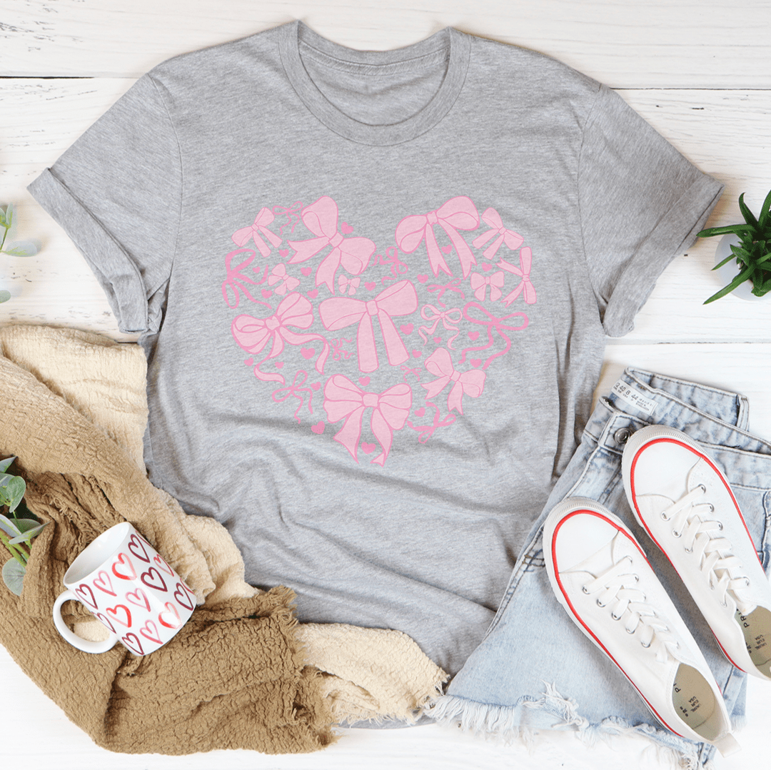 Coquette Bow Heart Tee