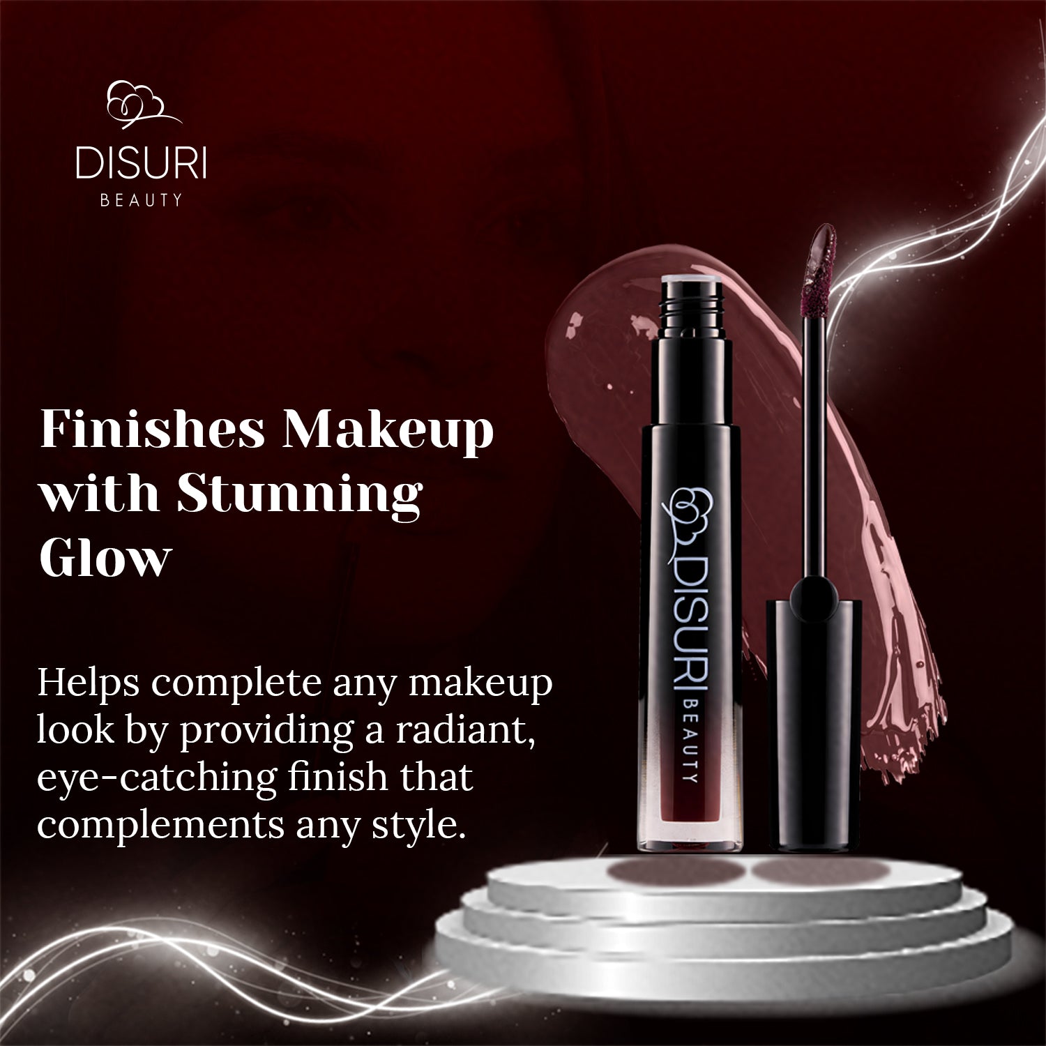DISURI Beauty Glossy Blast Lip Gloss - Pie in the Sky
