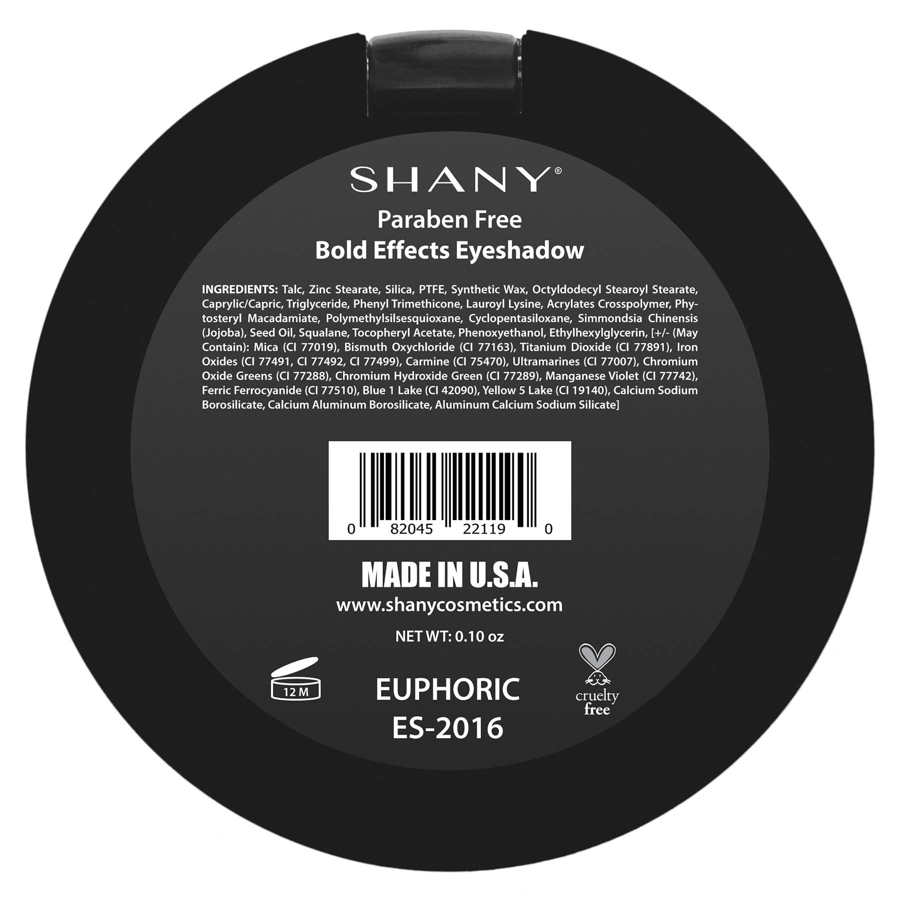 Bold Effect Eye Shadow - Paraben Free - Made in U.S.A