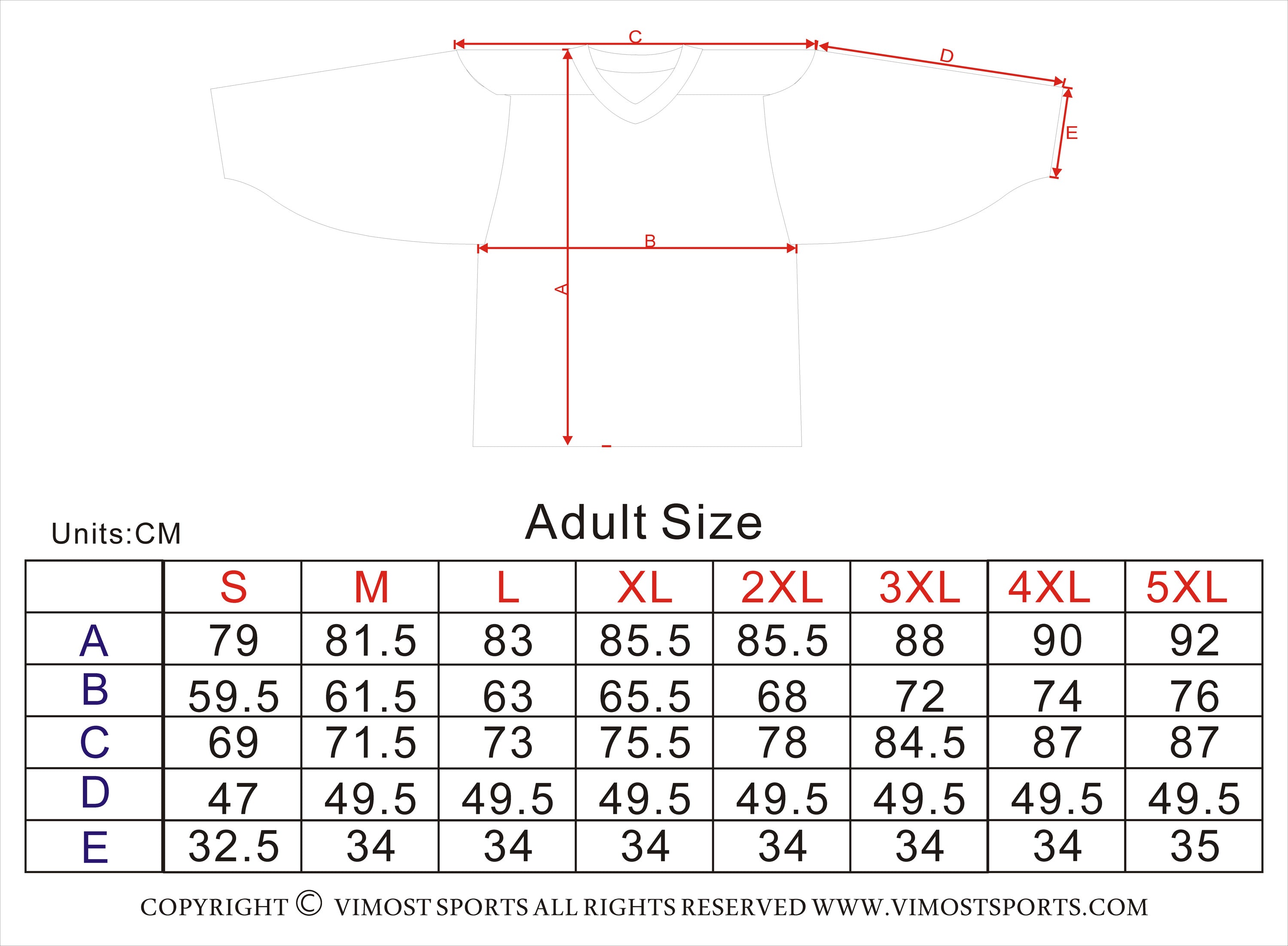 Sublimated AIHL Team Design Hockey Shirts