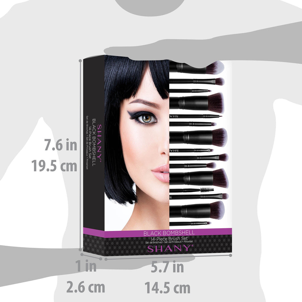 14 Piece Professional Makeup Brush Set